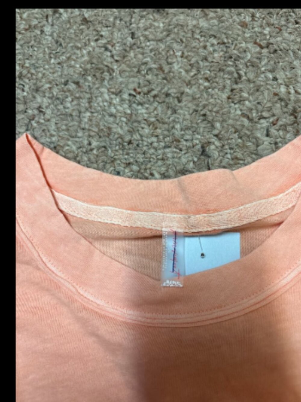 FREE PEOPLE FP MOVEMENT INSPIRE LAYER TOP TEE LONG SLEEVE CORAL PEACH $50 L - Picture 12 of 13